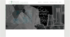 Desktop Screenshot of cyathus.eu