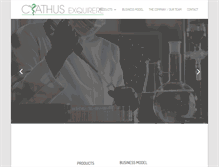 Tablet Screenshot of cyathus.eu